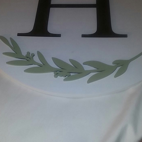 Home decor, letter H. Excellent condition - Picture 5 of 9